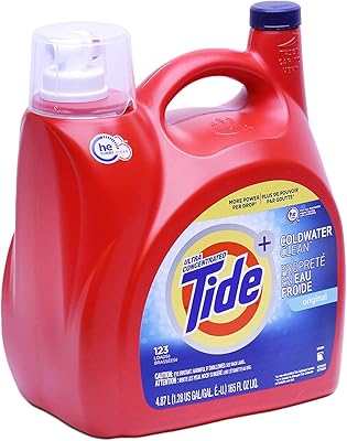 Détergent à lessive liquide ultra concentré original tide cold water clean 4,87 l/165 fl oz - 123 brassées 2) marque : tide. Diaytar Sénégal : Des milliers de produits à portée de clic, livrés chez vous
