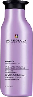 Shampoing hydratant et hydratant pureology pour cheveux moyens à épais, secs et colorés
