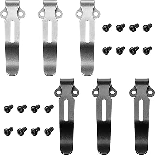 Clip de poche, 6 pièces de transport profond compatible avec les couteaux