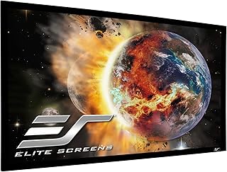 Série elite screens starframe, projecteur de cinéma maison à cadre fixe 16:9 de