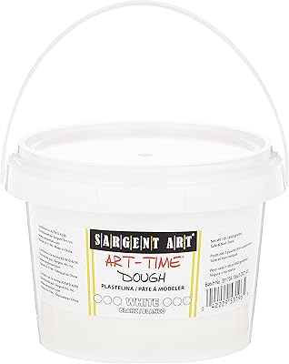 Pâte sargent art art time 0,5 kg, blanche, non toxique, très flexible, adaptable, facile à ranger, réutilisable, l'emballage peut varier. La marketplace qui fait du bien à votre budget : Diaytar