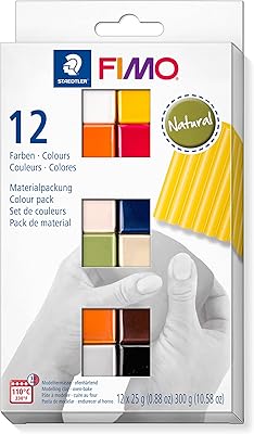 Stedtler fimo 8023 c12-4 pâte à modeler polymère souple trempée au four