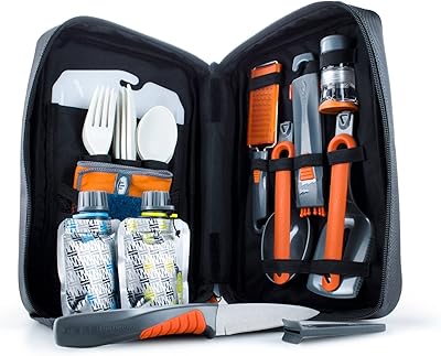 Gsi outdoors, ensemble de cuisine destination 24 pièces pour 4 personnes