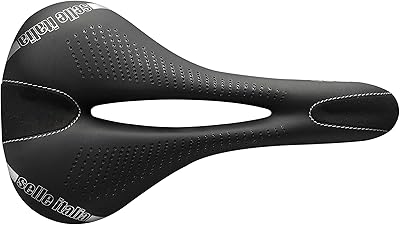 Selle de vélo selle italia man gel flow l - tube de manganèse