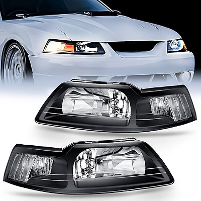 Ensemble de phares de rechange nilette pour ford mustang 1999 2000 2001 2002