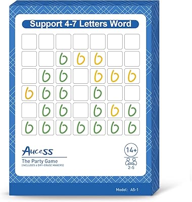 Jeu de société de mots compatible avec les mots pour 2 à 5