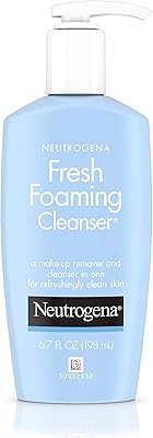 Nettoyant visage moussant neutrogena fresh pour tous types de peau hypoallergénique