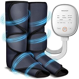 Masseur de jambes à compresseur d'air the white shop, compression et relaxation