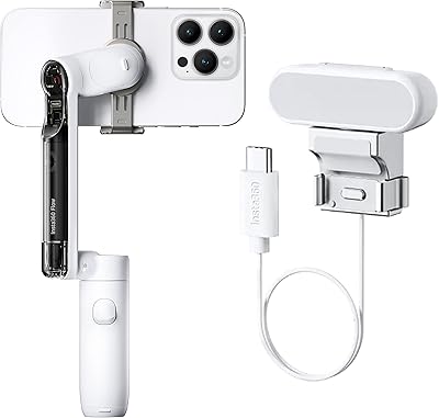 Insta360 flow stabilisateur de smartphone alimenté par l'ia suivi automatique du téléphone