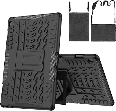 Coque la panima lenovo tab m10, résistante aux chocs, robuste et durable, double