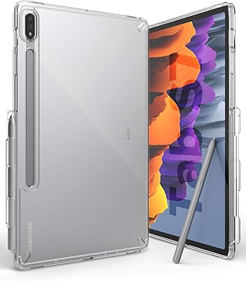 Coque arrière ringke fusion pour galaxy tab s8 / galaxy tab s7 coque