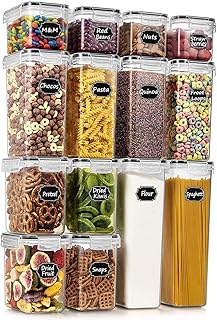 Boîtes de conservation alimentaire iworld | 14 pièces boîtes de cuisine en plastique