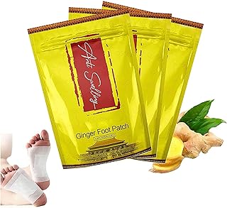 30 pièces de coussinets de pieds détox au gingembre - patch anti-gonflement