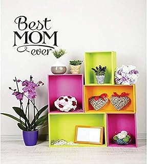 Conçu en vinyle re 2c 2387 best mom ever citation murale