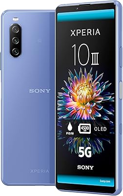 Sony xperia 10 iii - écran oled 6,0 pouces 21:9 widetm fhd+ hdr - caméra triple objectif - prise audio 3,5 mm - android 11 - sans sim - 6 go de ram - 128 go de stockage - indice ip65/68 - hybride double sim * - bleu. Diaytar Sénégal : Des promotions qui ont du sens