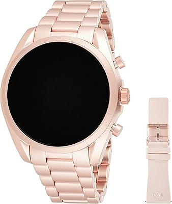 Montre numérique intelligente bradshaw generation 5 pour femme, boîtier en aluminium et cadran multicolore de michael kors, mkt5098, or. Commandez malin, vivez mieux avec Diaytar