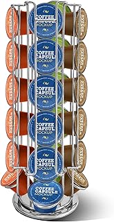 Porte-capsules de café rotatif sky touch, porte-capsules de café nescafé compatible