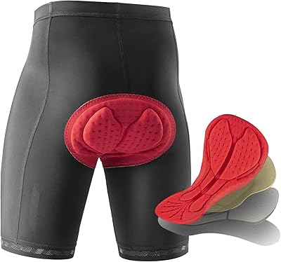 Short de cyclisme pour hommes sous-vêtements vtt avec rembourrage de siège 3d