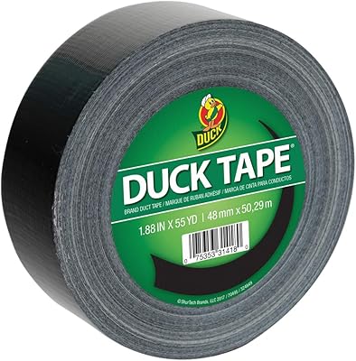 Ruban de masquage coloré dack brand 241746, grand, rouleau de 55 mètres, noir