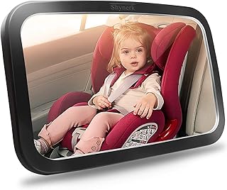 Miroir de voiture pour bébé shinerk incassable entièrement assemblé testé et approuvé