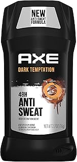 Déodorant et déodorant ax dry dark temptation pour homme, 79 ml