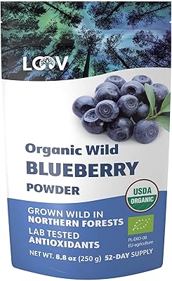 Poudre de canneberges biologiques, fabriquée à partir des forêts nordiques scandinaves, baies 100