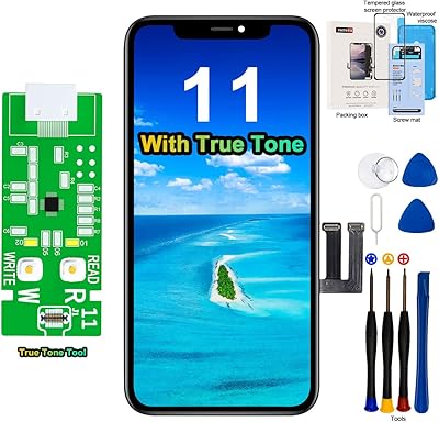 Écran lcd de remplacement lefaithfix pour iphone 11 taille 61 pouces avec numériseur