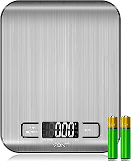 Balance de cuisine vont 'milo', balance alimentaire, balance numérique et. bel écran lcd