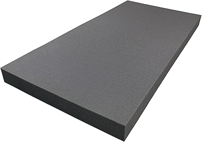 Coussin en mousse de rembourrage foma au charbon de bois taille 2"