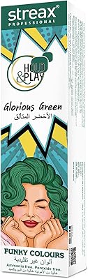 Teinture capillaire professionnelle strix hold & play magnifique vert 100g