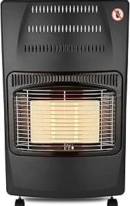 Chauffage de terrasse vivecrete, chauffage au gaz, chauffage au propane, chauffage extérieur, chauffage de garage, chauffage de travail (noir). Diaytar Sénégal : Simplicité, rapidité, économie