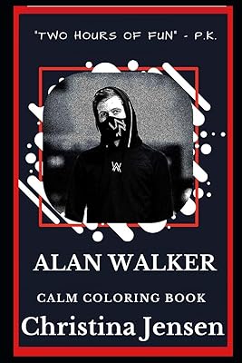 Livre de coloriage calme alan walker