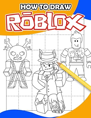 Comment dessiner rσblσх : pages couleur faciles avec des moments de jeux à