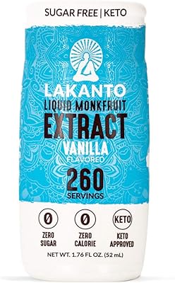 Gouttes d'extrait liquide de fruit de moine lakanto, substitut de sucre