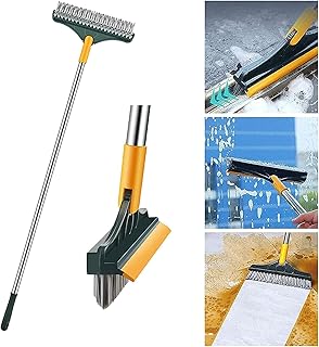Brosse de nettoyage de sol 2 en 1, brosse de nettoyage de sol