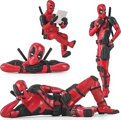 Quidiez 4 pièces figurines d'action anime modèle de figurine classique pour la maison
