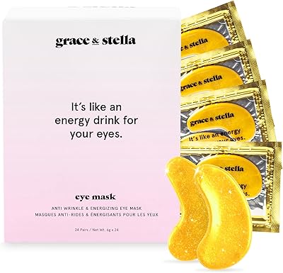 Patchs de gel sous les yeux grace & stella pour les cernes