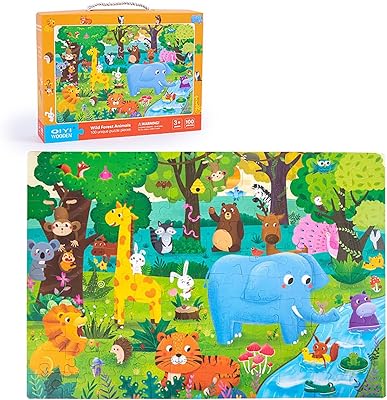 Coffret cadeau puzzle milike ocean world - 3 à 6 ans, éducatif, coloré