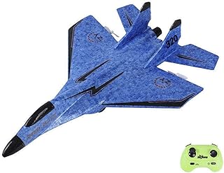 Avion rc pour adultes et enfants avion télécommandé 2.4g 2 canaux en mousse