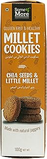 Biscuits au petit millet sans gluten avec graines de chia | collations saines