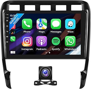 Autoradio android 11 [2+32g] pour porsche cayenne 2003-2010 avec apple carplay et android