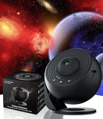 Projecteur de planétarium galaxie d'étoiles pour chambre à coucher 12