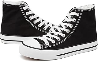 Baskets montantes en toile pour femmes, baskets à lacets classiques à la mode, noir, 38 eu. Toutes les catégories, tous les prix sur Diaytar