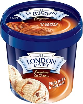 Crème glacée au caramel et au lait de londres, 1 litre