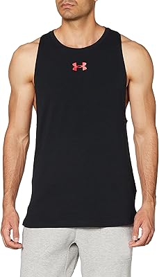 T-shirt sans manches en coton pour homme