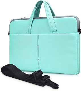 Sac pour ordinateur portable 11-15.6 avec bandoulière, gris chiné, 13,3-15 pouces