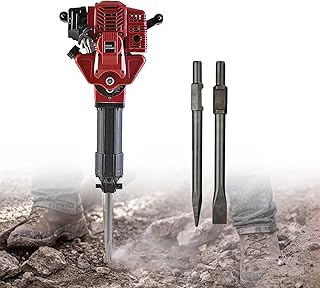 Marteau de démolition à essence fpet 1700w, coupe-béton à essence 2 temps