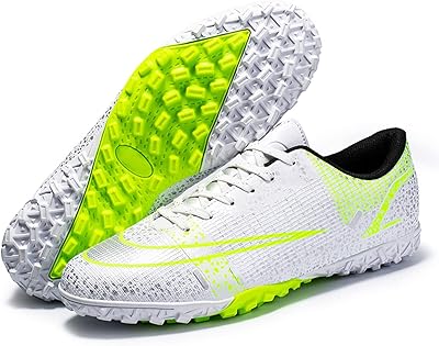 Chaussures de bottes de football, baskets de gazon unisexes respirantes, crampons d'extérieur, baskets d'athlétisme professionnelles, chaussures de football antidérapantes pour enfants, adolescents, garçons, filles et adultes hommes femmes. Shoppez futé, shoppez Diaytar Sénégal