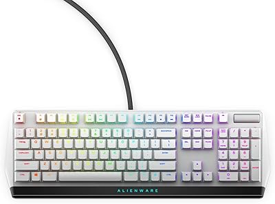 Clavier de jeu mécanique rvb à profil bas aw alienware - 510k moonlight