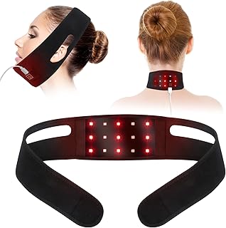 A-cary ceinture de thérapie à lumière infrarouge et rouge, ceinture amincissante pour le visage,